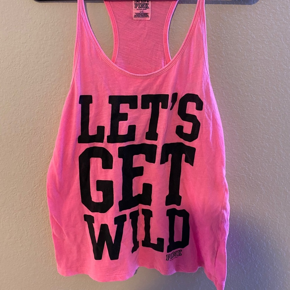 PINK tank top